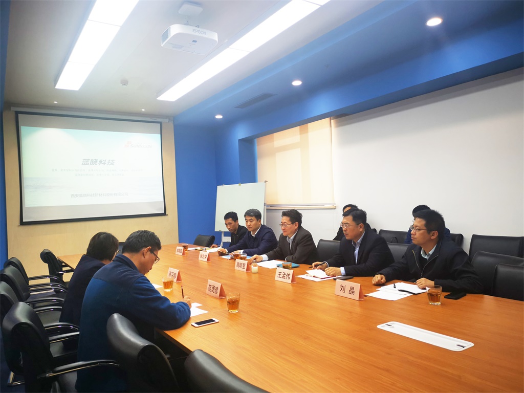 延安市副市长高昕昱同志一行来公司考察指导事情