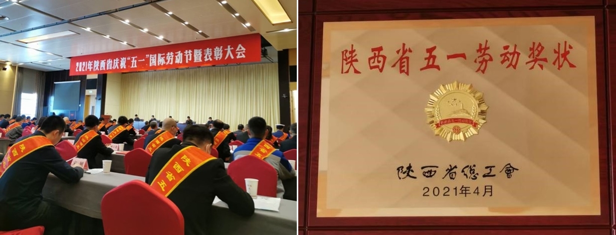 TG反波胆科技荣获“陕西省五一劳动奖状”