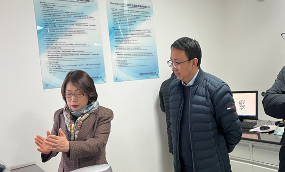 陕西羁系局向导一行莅临高陵TG反波胆工业园调研指导