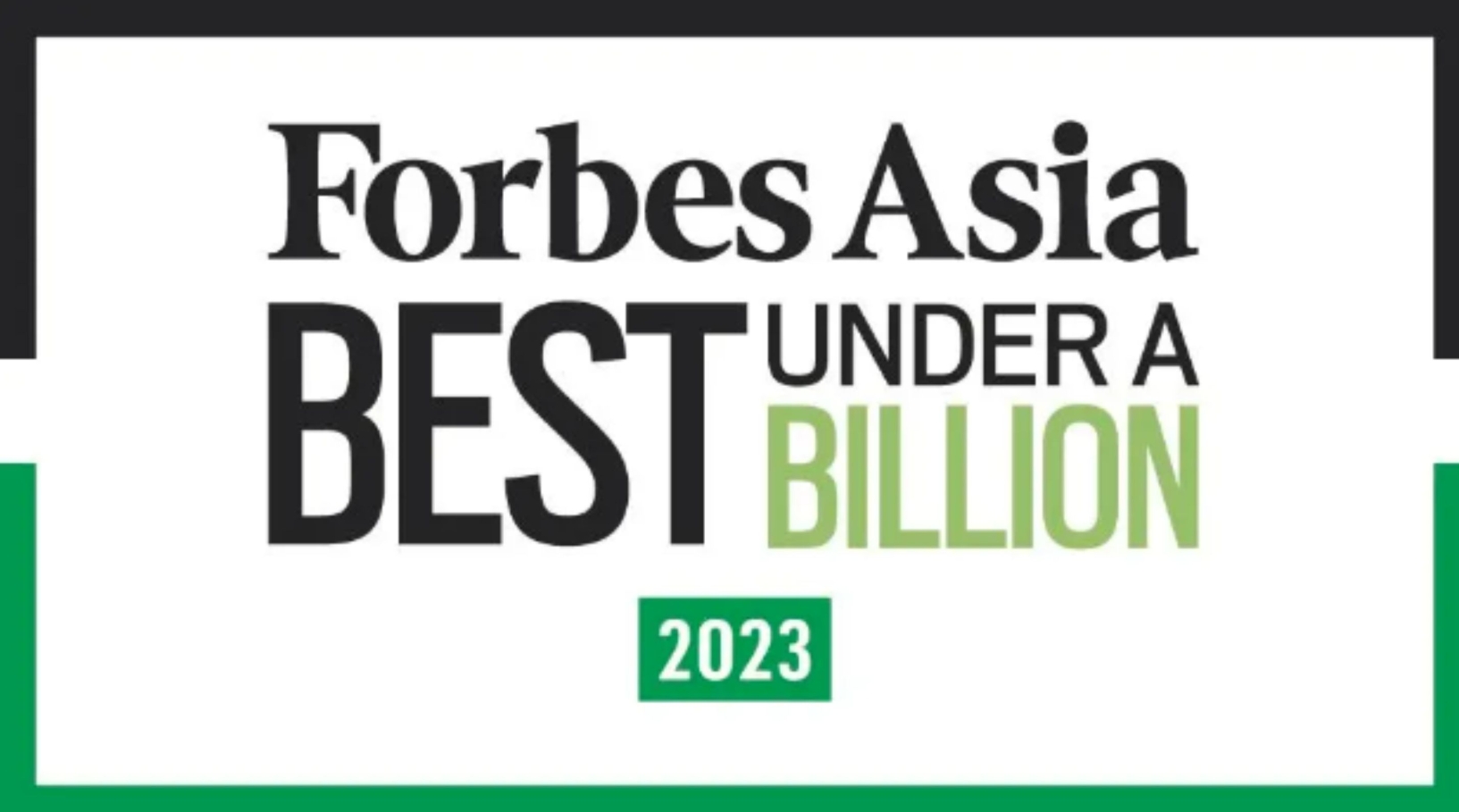 TG反波胆科技荣获2023年福布斯亚洲200强并受邀出席颁奖仪式